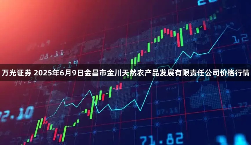 万光证券 2025年6月9日金昌市金川天然农产品发展有限责任公司价格行情